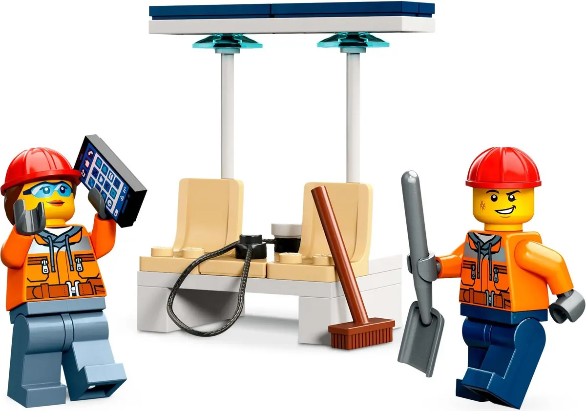 LEGO City 60385 Construction Digger set, image 7