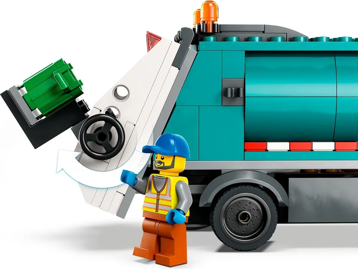 LEGO City 60386 Recycling Truck set, image 7