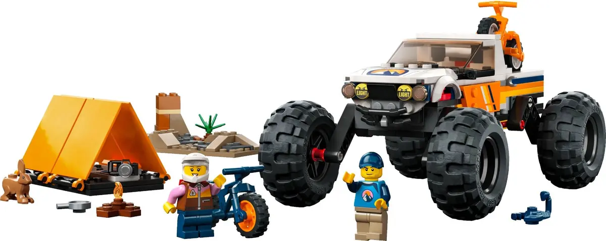 LEGO City 60387 4x4 Off-Roader Adventures set