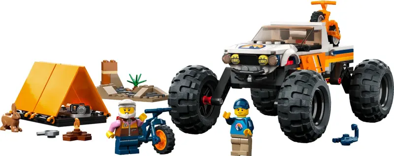 LEGO City 60387 4x4 Off-Roader Adventures set