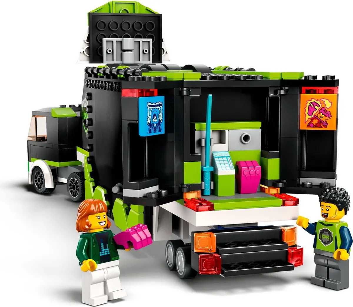 LEGO City 60388 Gaming Tournament Truck set, image 4