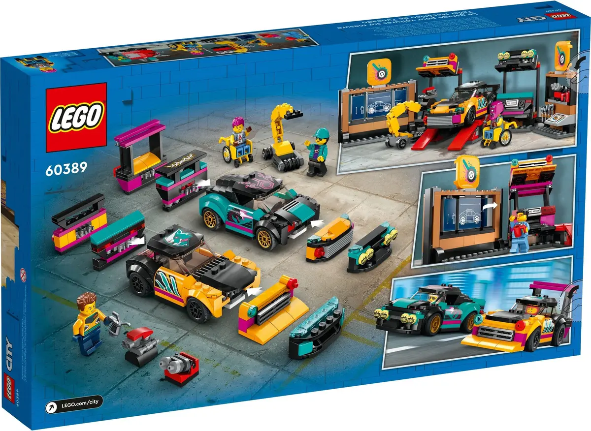 LEGO City 60389 Custom Car Garage set, image 10