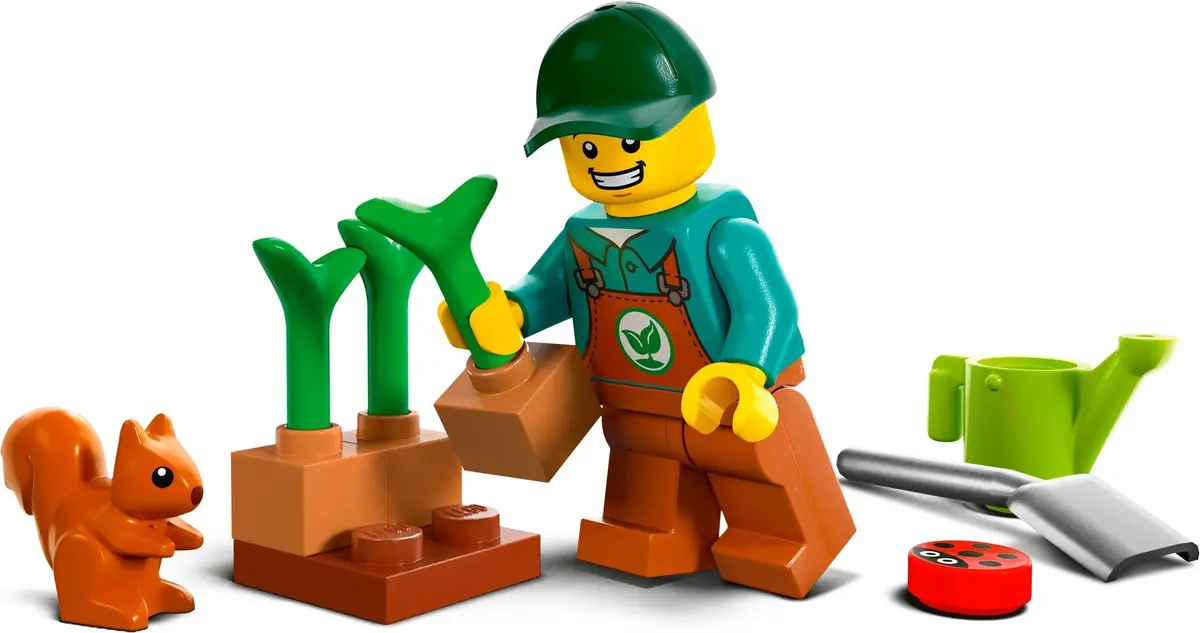 LEGO City 60390 Park Tractor set, image 5