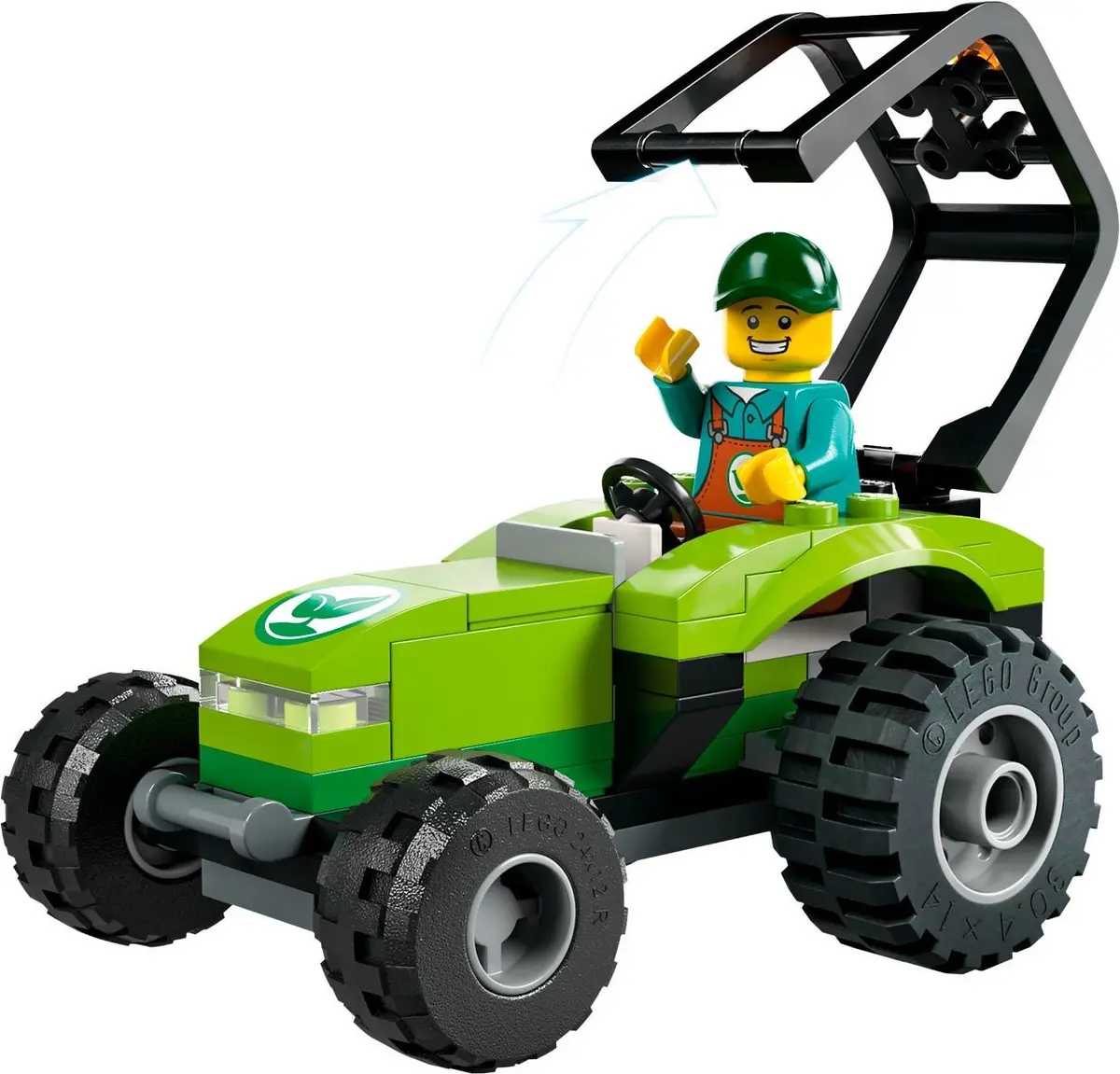 LEGO City 60390 Park Tractor set, image 4