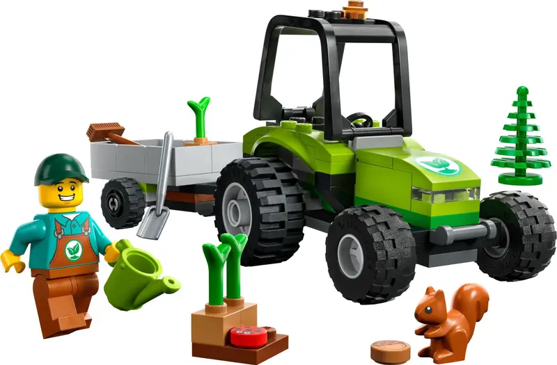 LEGO City 60390 Park Tractor set