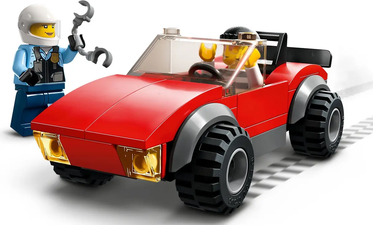 LEGO City 60392 Police Bike Car Chase set, image 3