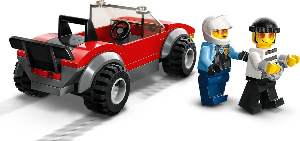 LEGO City 60392 Police Bike Car Chase set, image 4