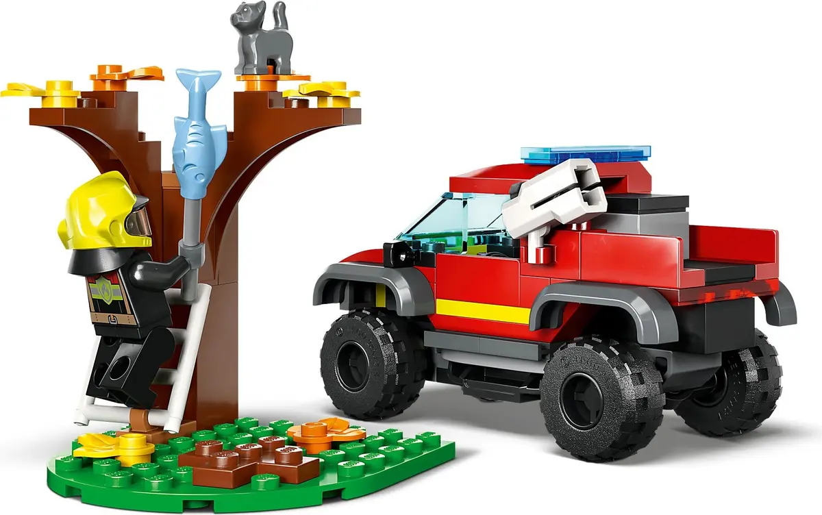 LEGO City 60393 4x4 Fire Truck Rescue set, image 3