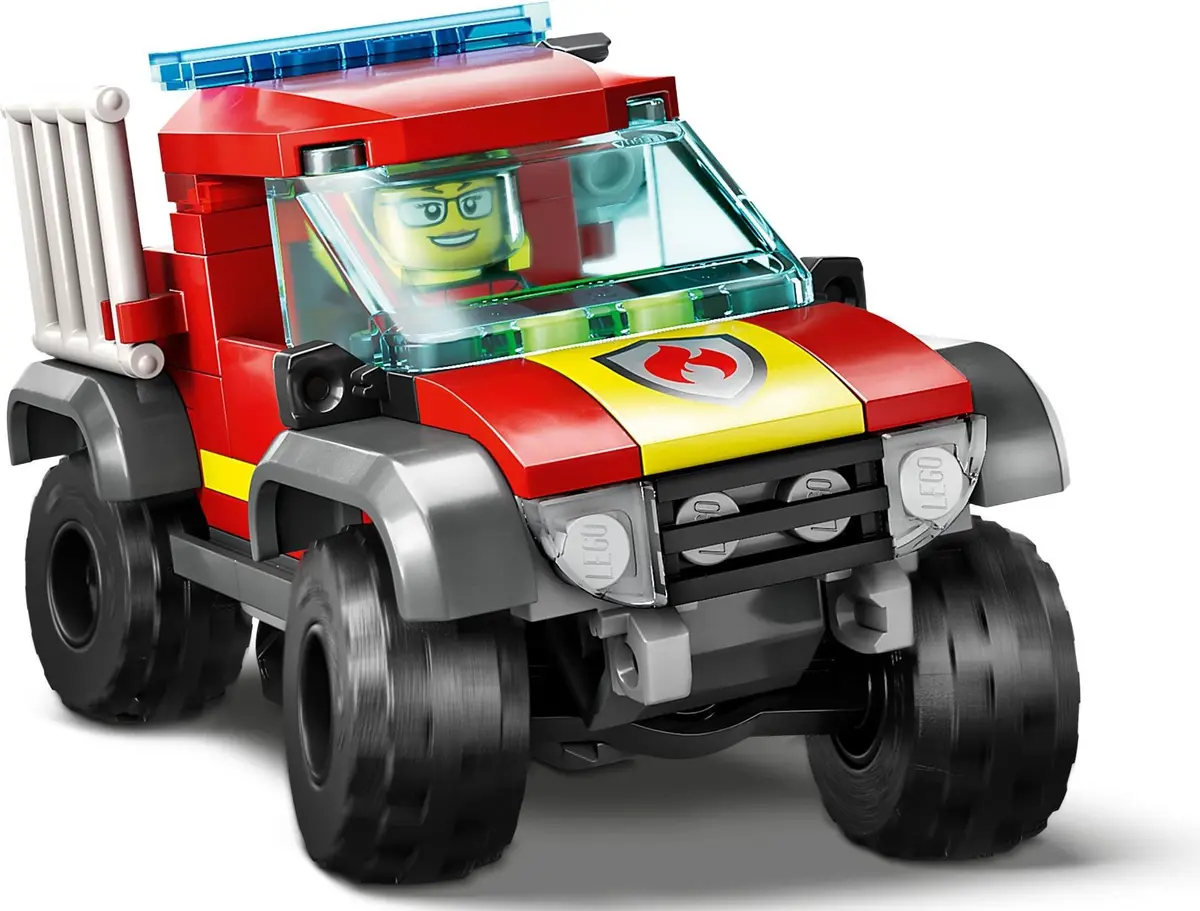 LEGO City 60393 4x4 Fire Truck Rescue set, image 4