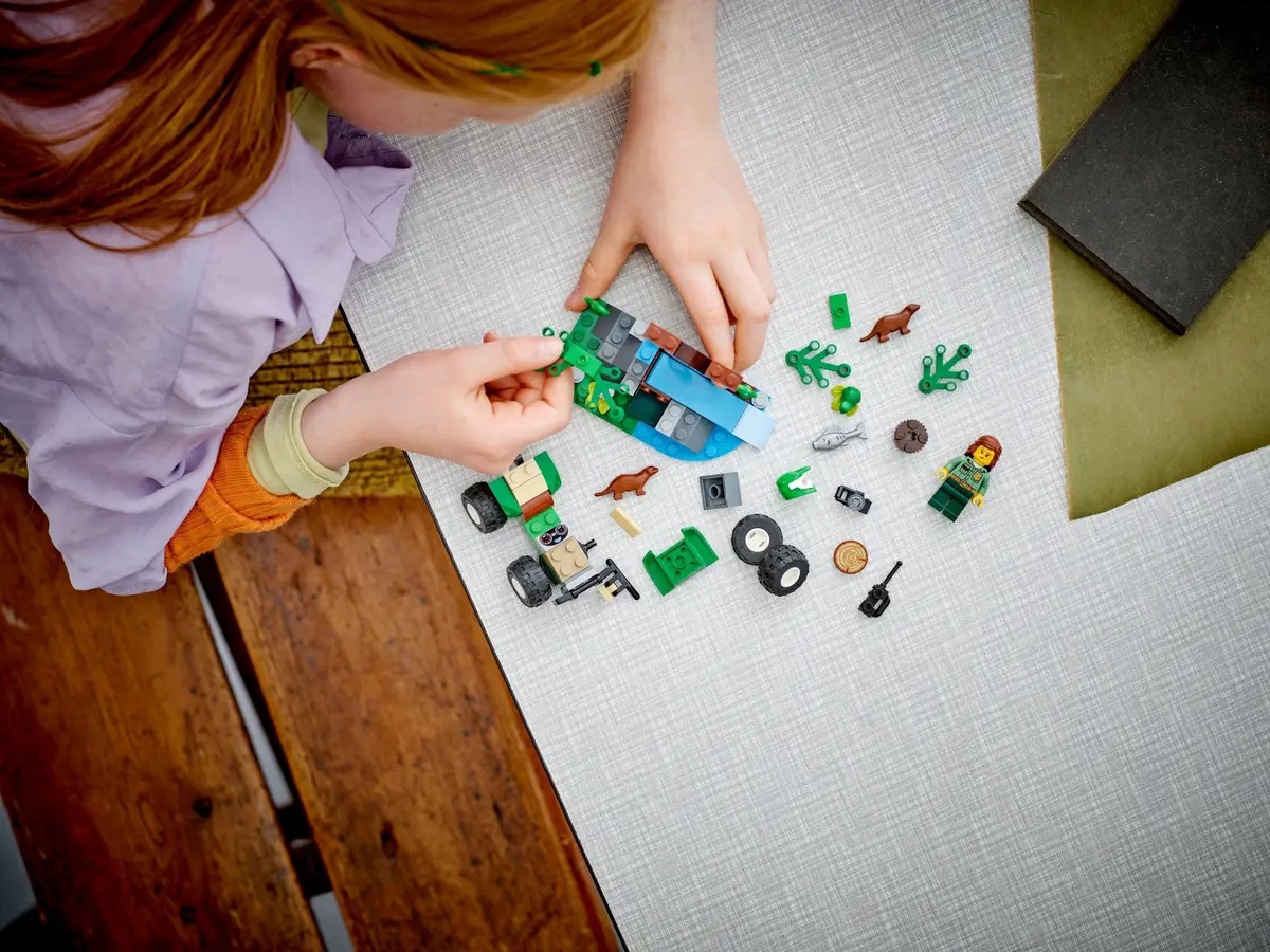LEGO City 60394 ATV and Otter Habitat set, image 8