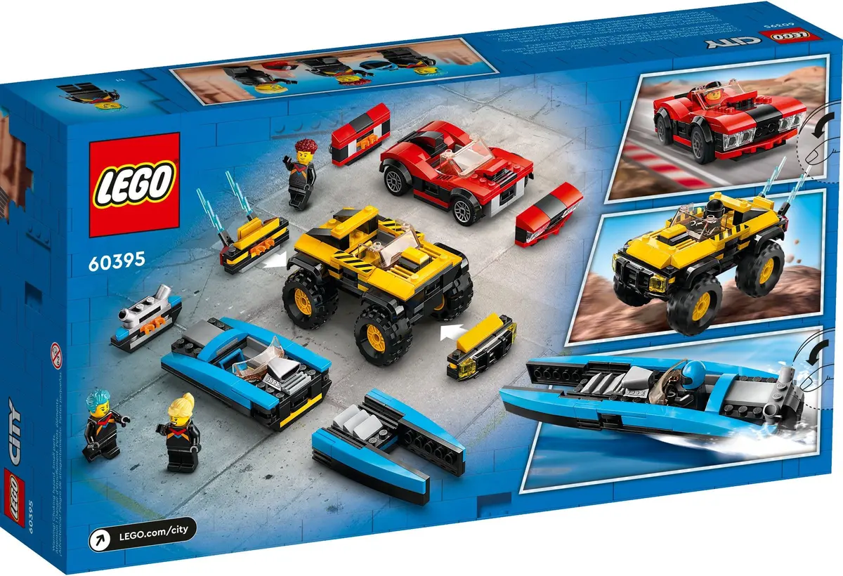 LEGO City 60395 Combo Race Pack set, image 7