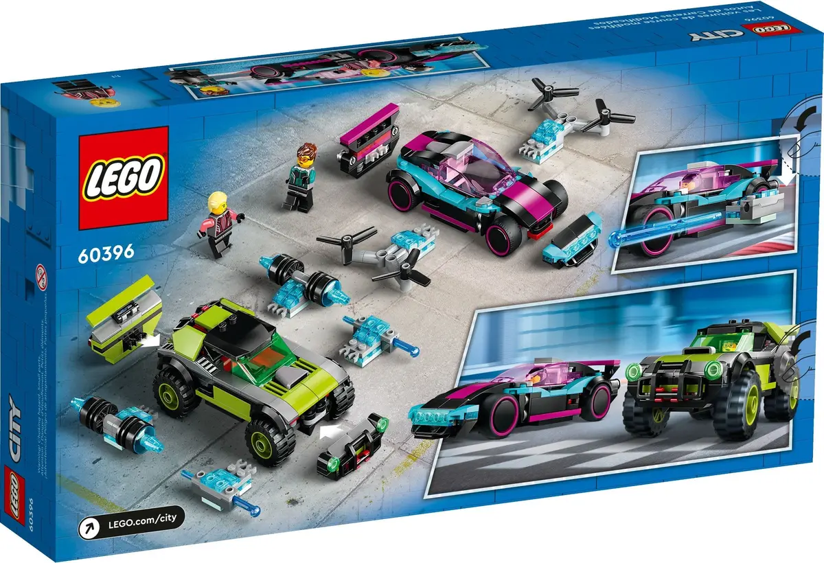 LEGO City 60396 Modified Race Cars set, image 6