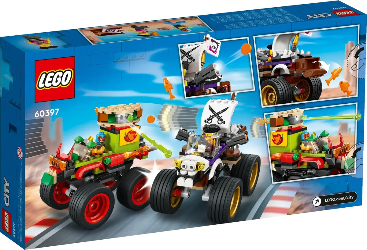 LEGO City 60397 Monster Truck Race set, image 6
