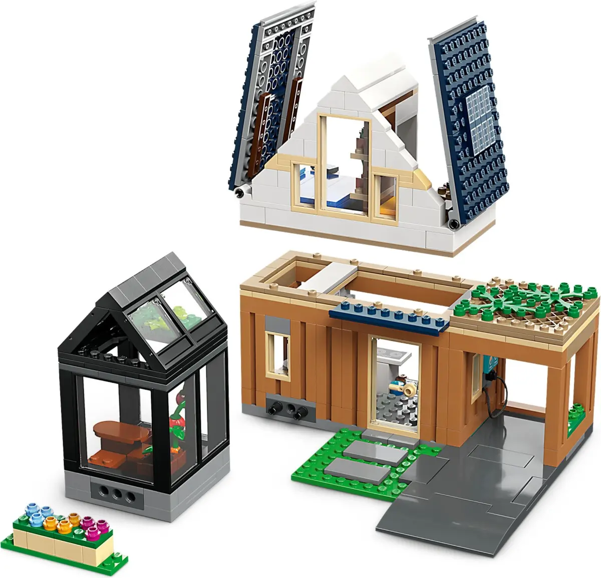 LEGO City 60398 Family House and Electric Car set, image 9