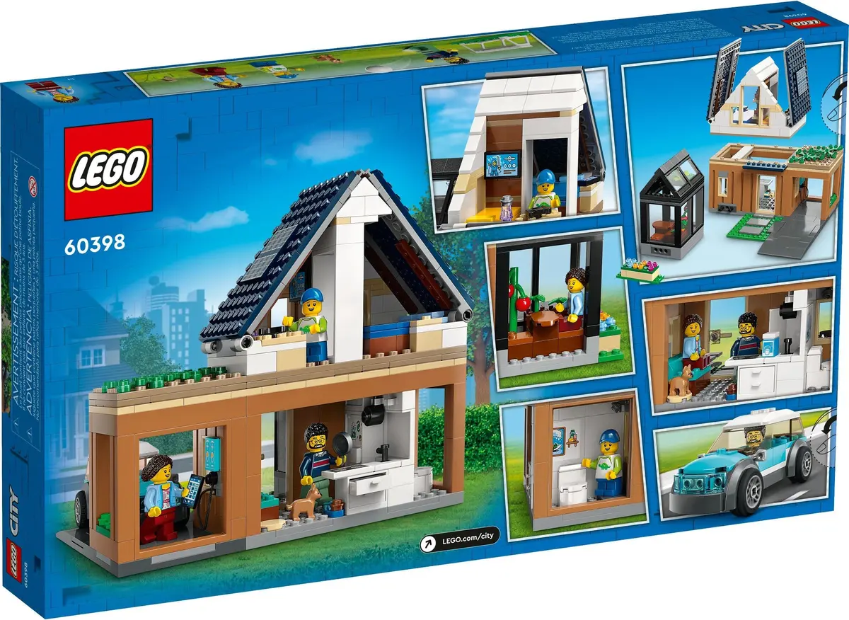 LEGO City 60398 Family House and Electric Car set, image 12
