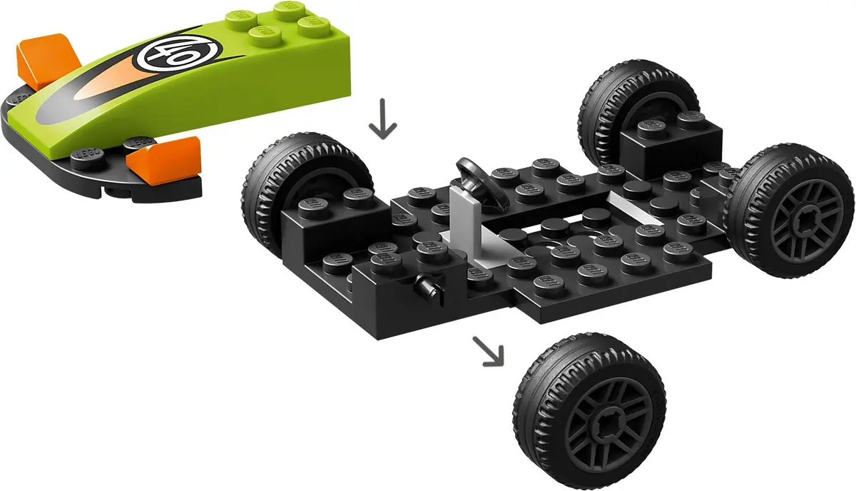LEGO City 60399 Race Car set, image 4