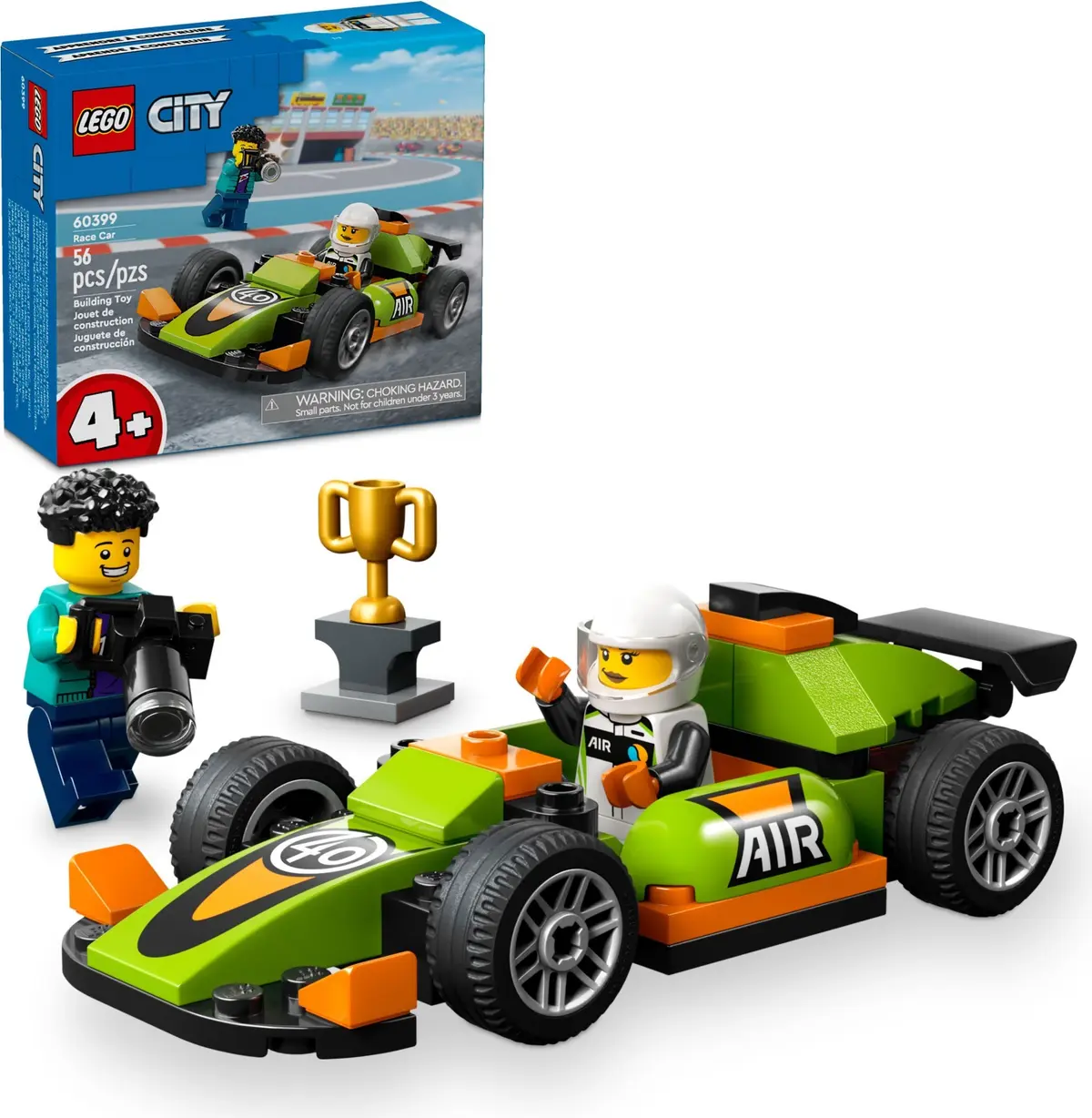 LEGO City 60399 Race Car set, image 2