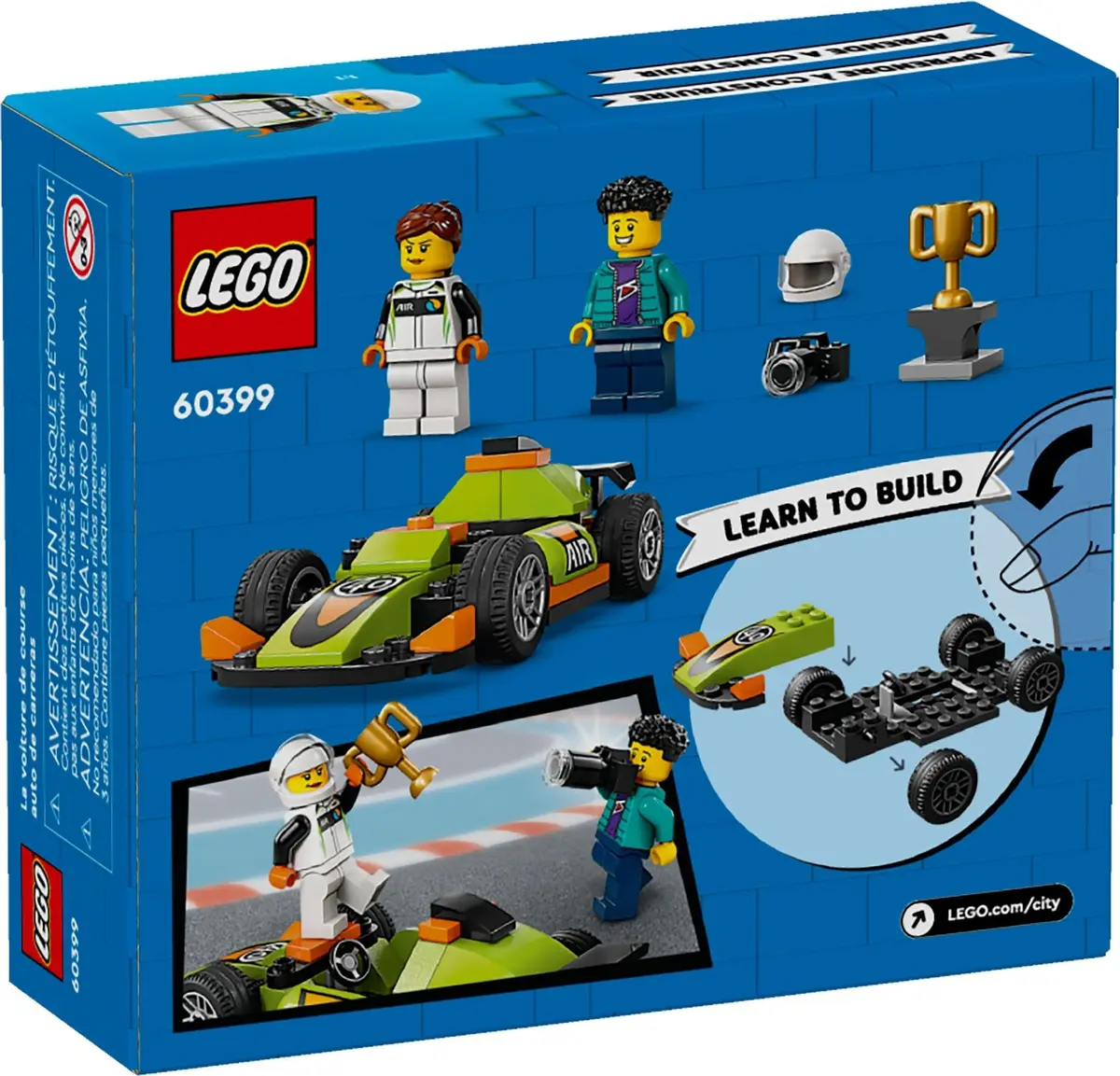 LEGO City 60399 Race Car set, image 5
