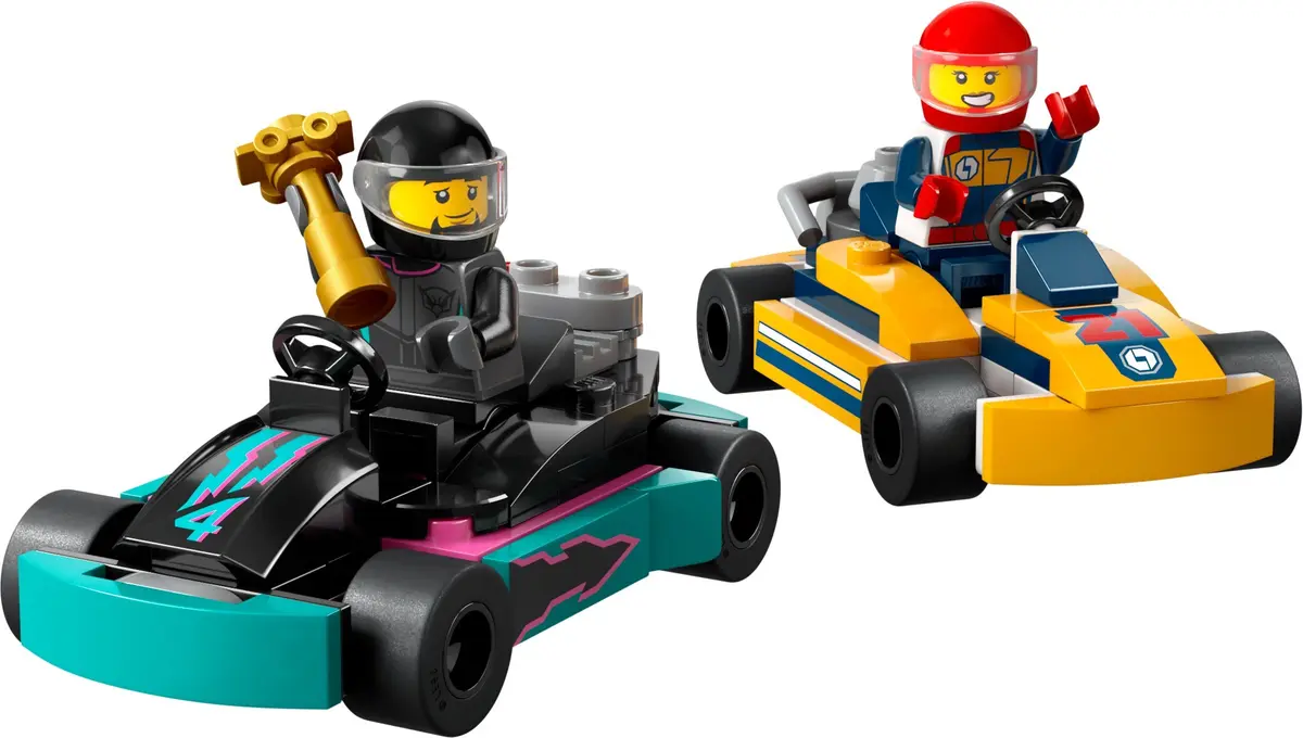 LEGO City 60400 Go-Karts and Race Drivers set
