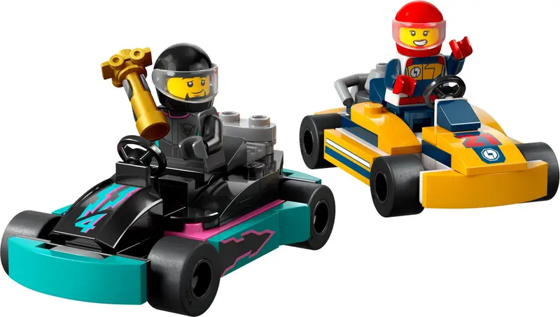 LEGO City 60400 Go-Karts and Race Drivers set