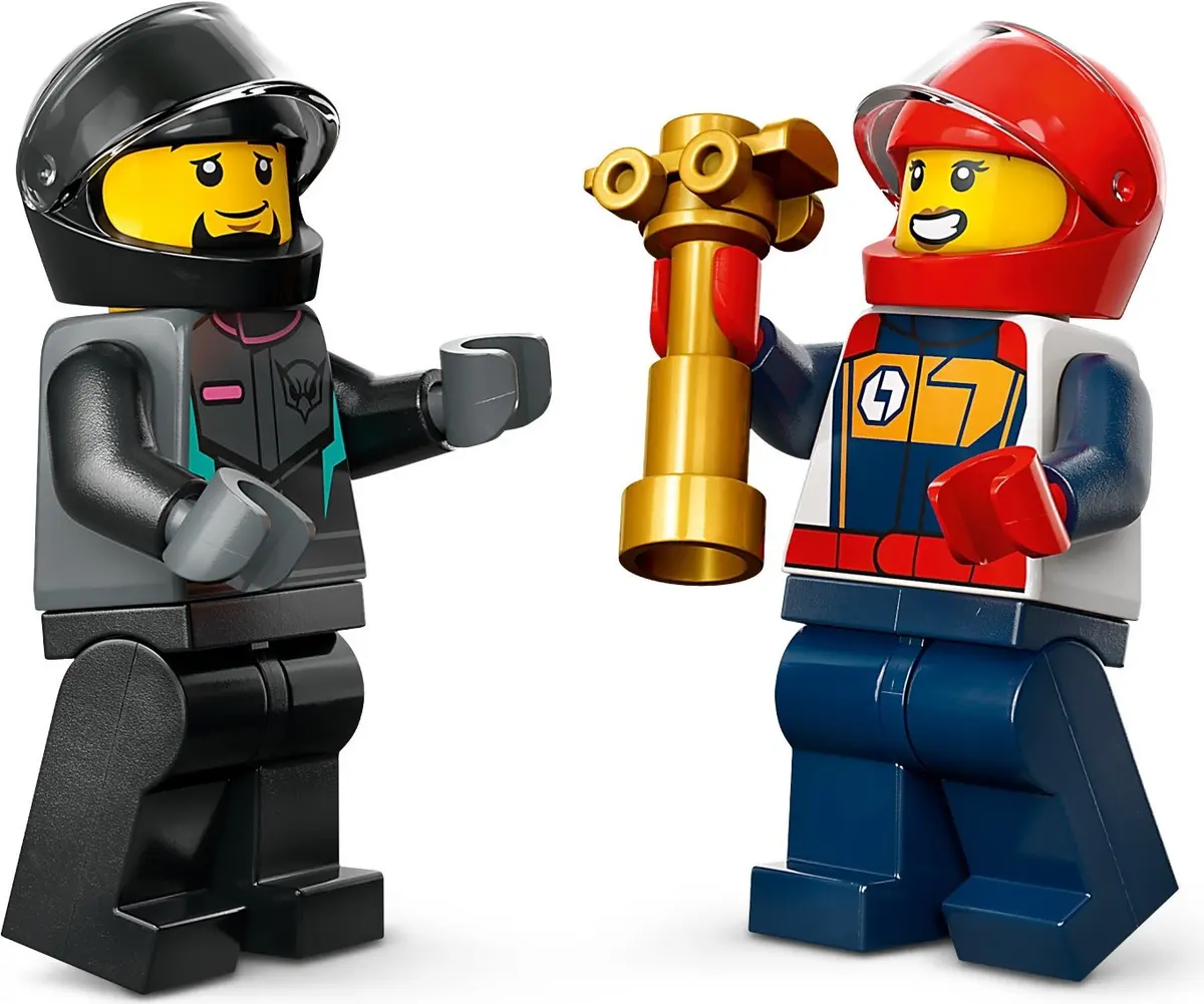 LEGO City 60400 Go-Karts and Race Drivers set, image 4