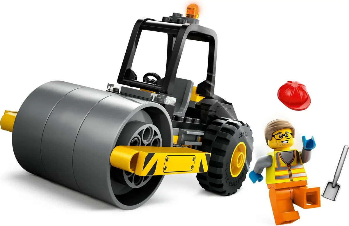 LEGO City 60401 Construction Steamroller set, image 3