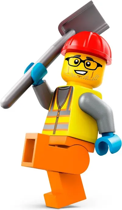 LEGO City 60401 Construction Steamroller set, image 5