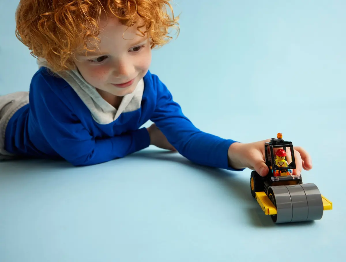 LEGO City 60401 Construction Steamroller set, image 8