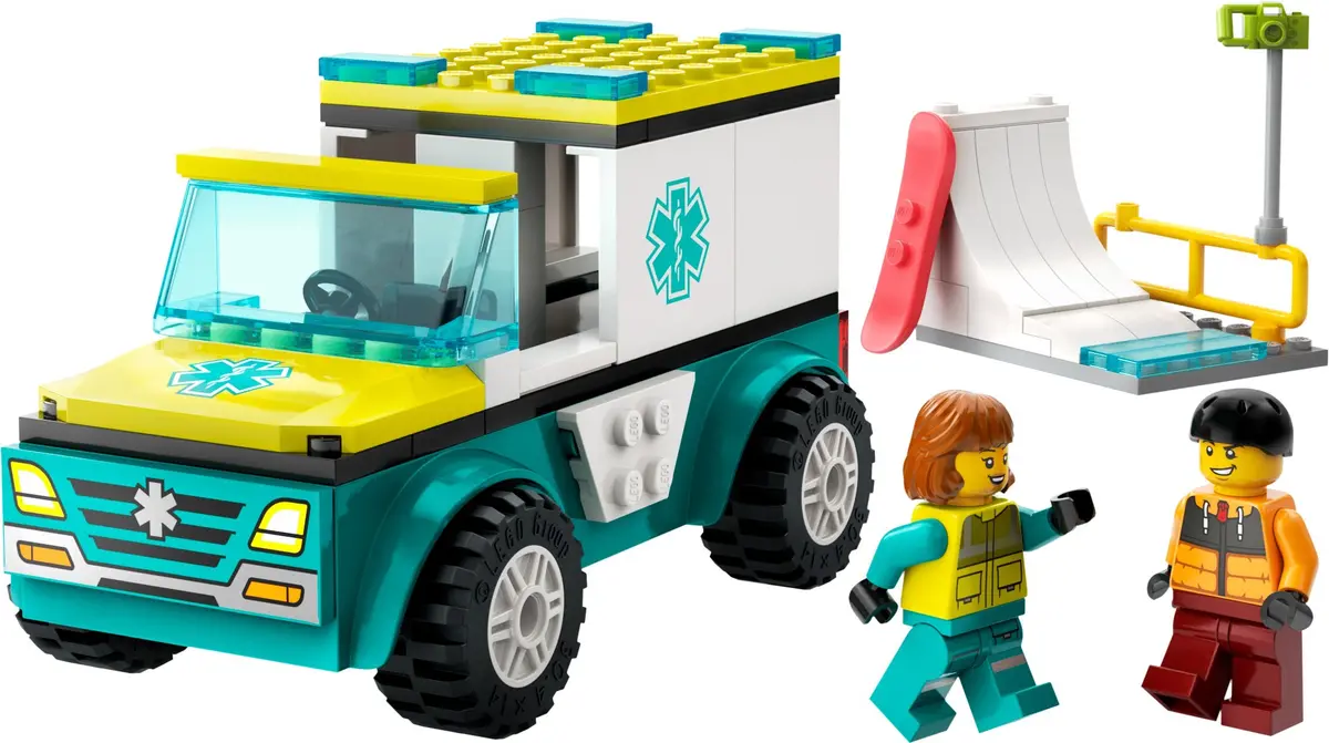 LEGO City 60403 Emergency Ambulance set
