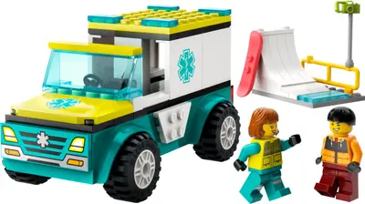 LEGO City 60403 Emergency Ambulance set