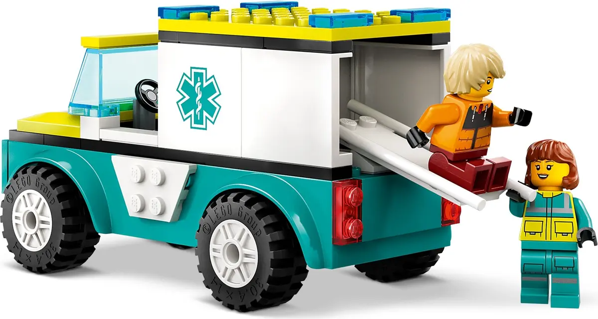 LEGO City 60403 Emergency Ambulance set, image 3