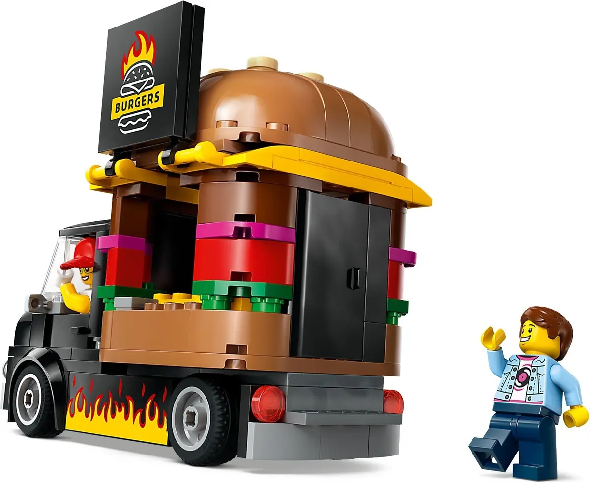LEGO City 60404 Burger Truck set, image 4