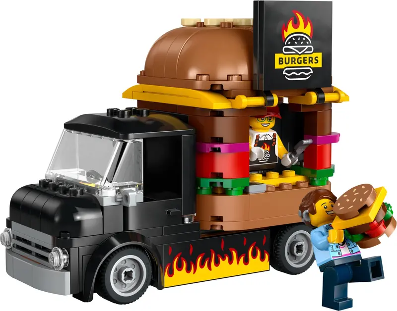 LEGO City 60404 Burger Truck set