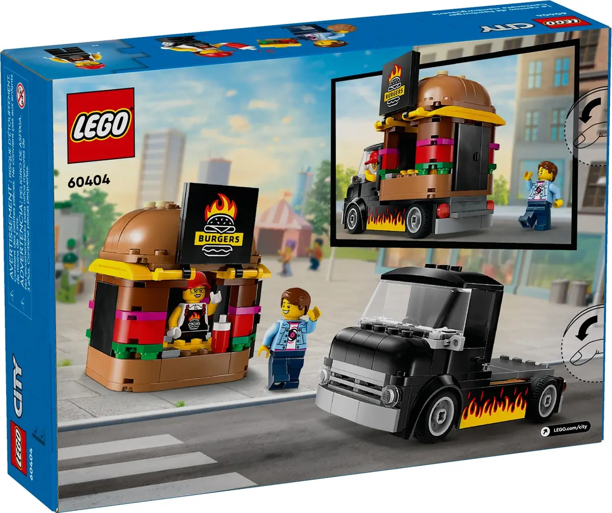 LEGO City 60404 Burger Truck set, image 6