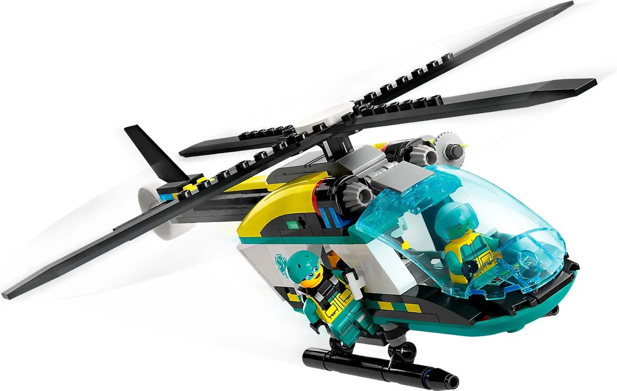 LEGO City 60405 Emergency Rescue Helicopter set, image 4