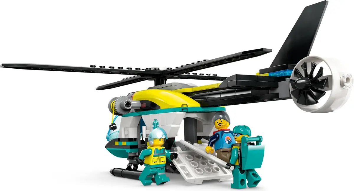 LEGO City 60405 Emergency Rescue Helicopter set, image 3