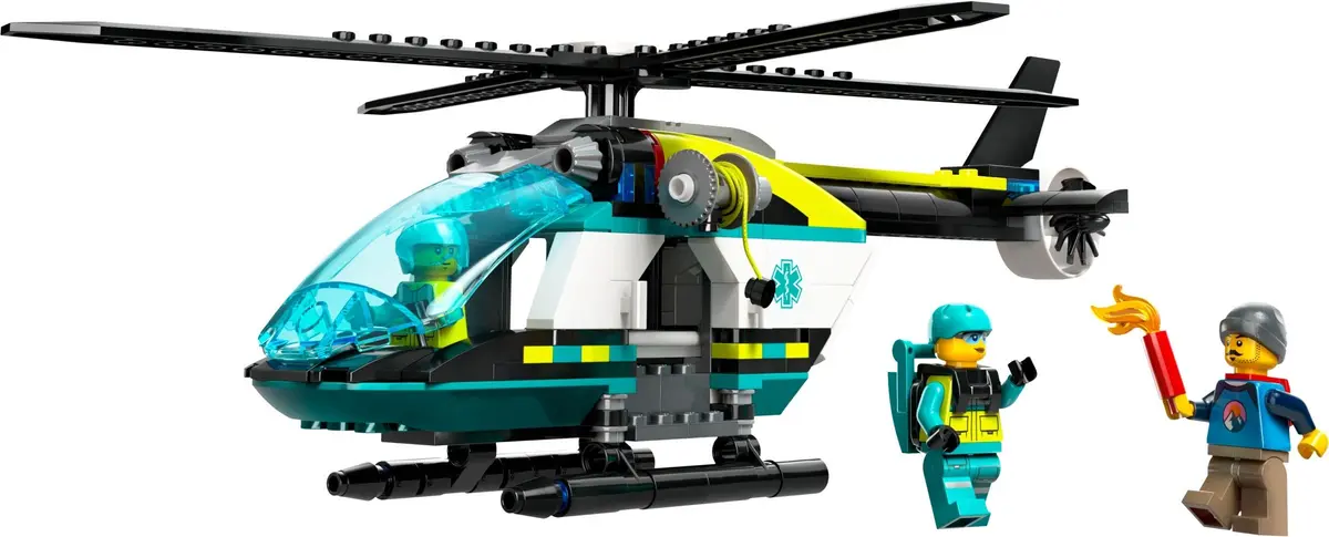 LEGO City 60405 Emergency Rescue Helicopter set