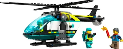 LEGO City 60405 Emergency Rescue Helicopter set