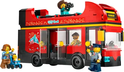LEGO City 60407 Double-Decker Sightseeing Bus set
