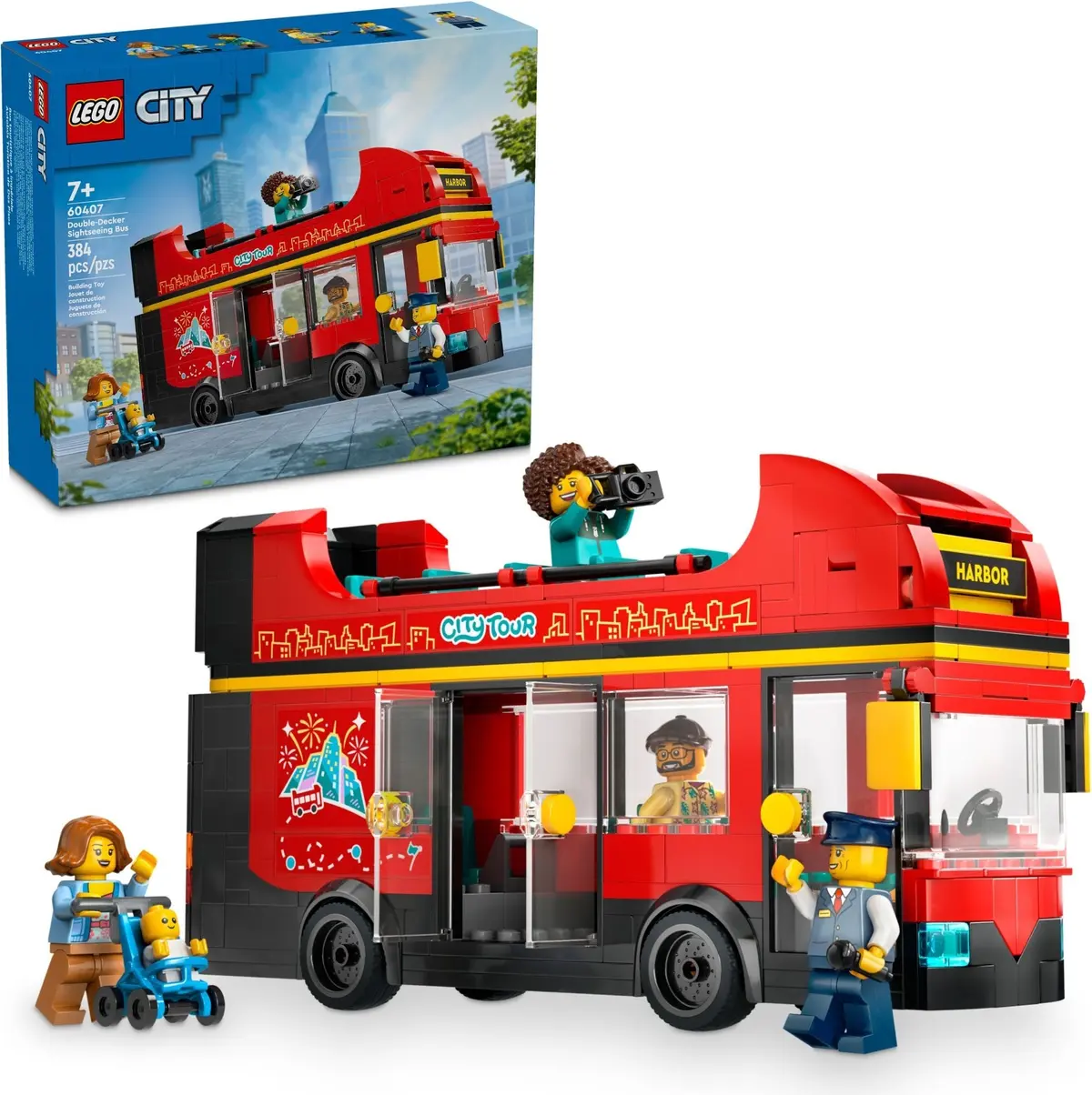 LEGO City 60407 Double-Decker Sightseeing Bus set, image 8