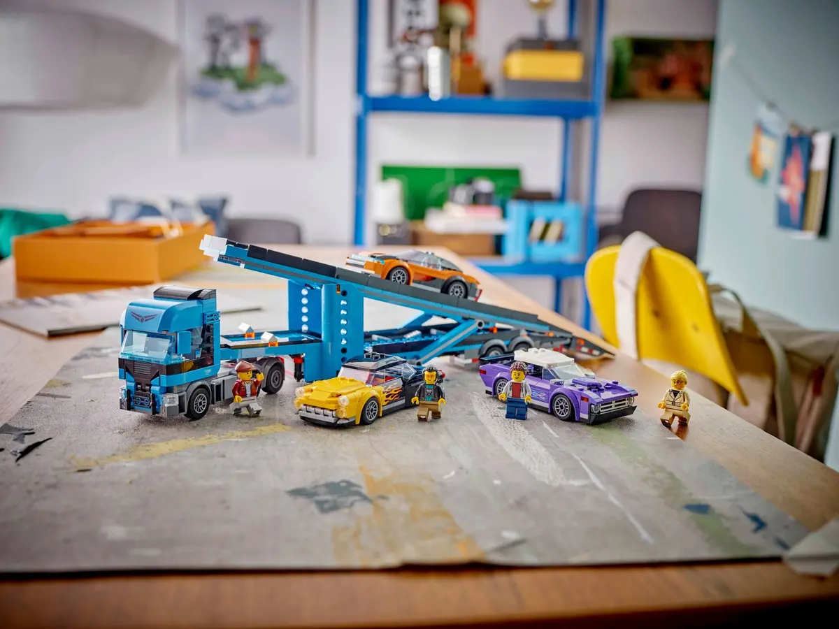 LEGO City 60408 Car Transporter set, image 10