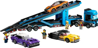 LEGO City 60408 Car Transporter set