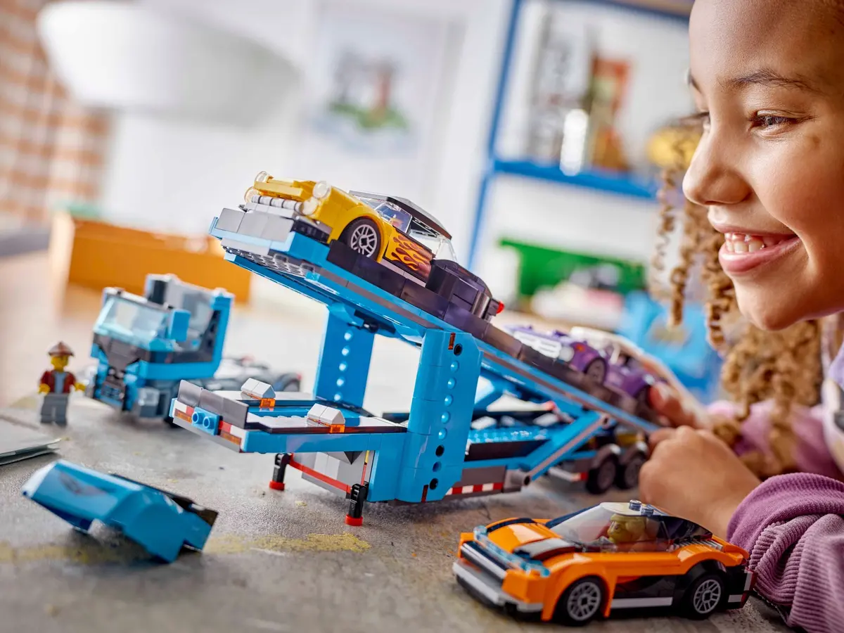 LEGO City 60408 Car Transporter set, image 9