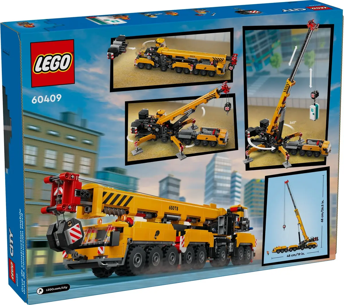 LEGO City 60409 Mobile Construction Crane set, image 6