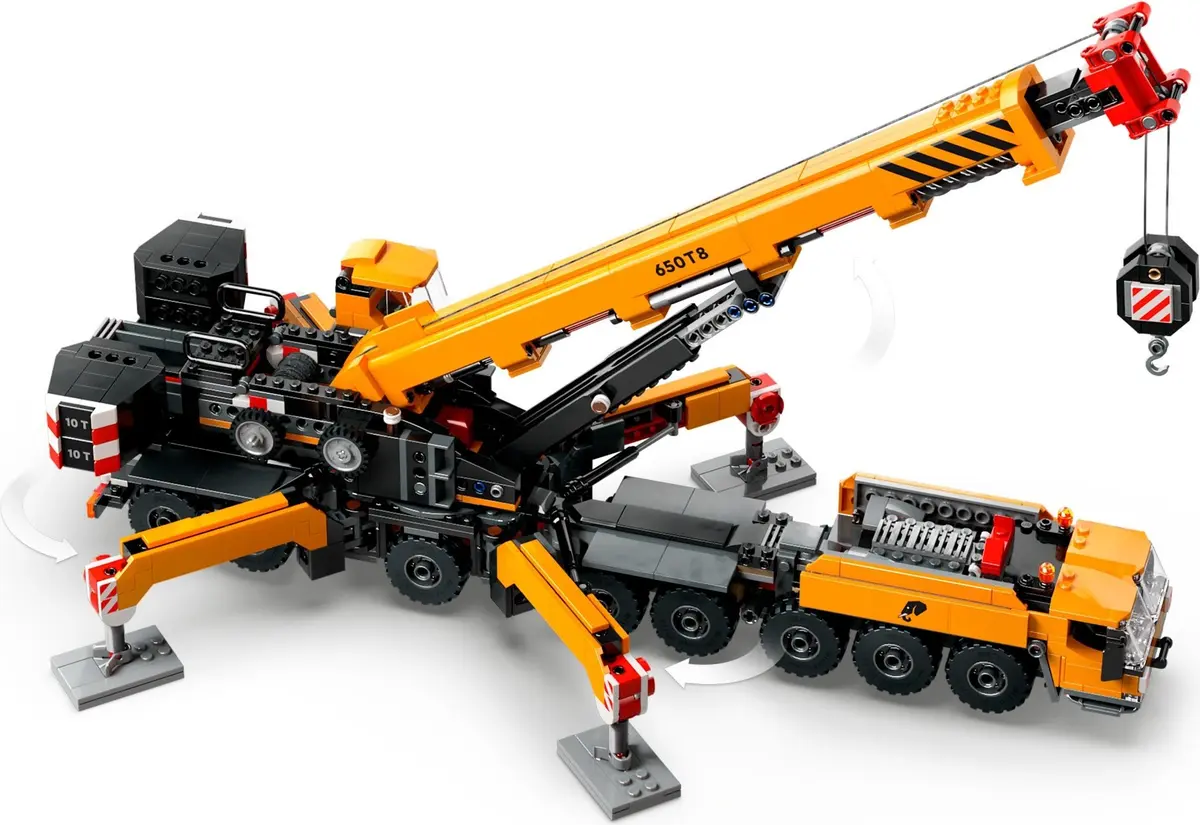 LEGO City 60409 Mobile Construction Crane set, image 4