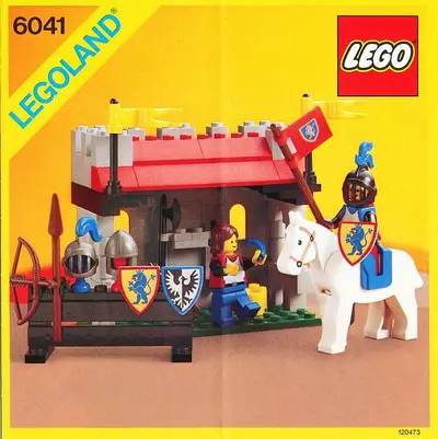 LEGO Castle 6041 Armor Shop set