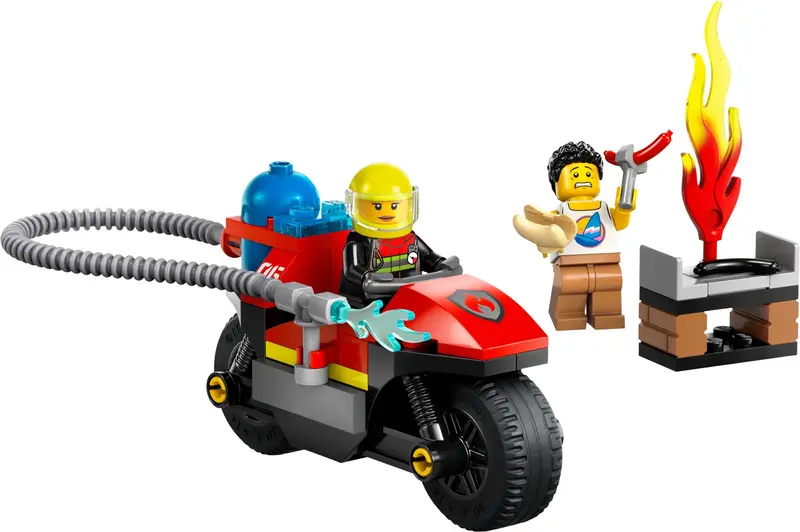 LEGO City 60410 Fire Rescue Motorcycle set