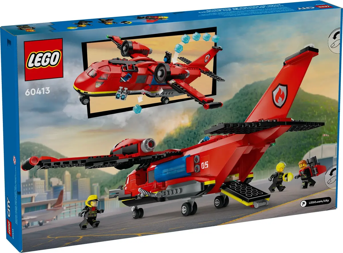 LEGO City 60413 Fire Rescue Plane set, image 6