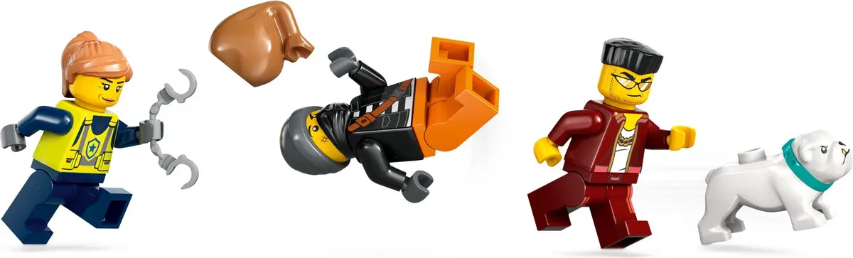 LEGO City 60417 Police Speedboat and Crooks' Hideout set, image 6