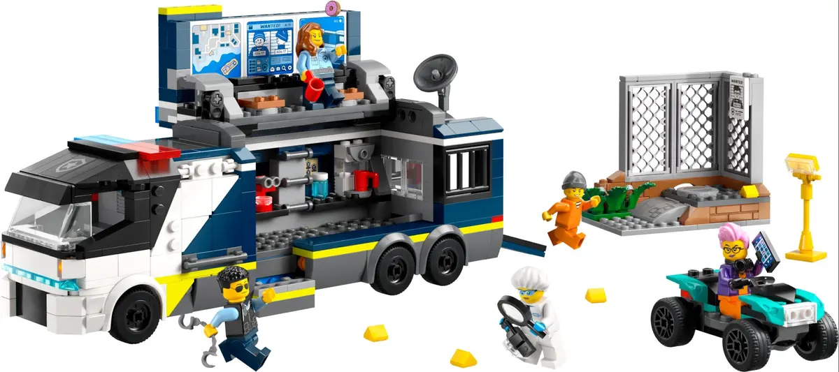 LEGO City 60418 Police Mobile Crime Lab Truck set